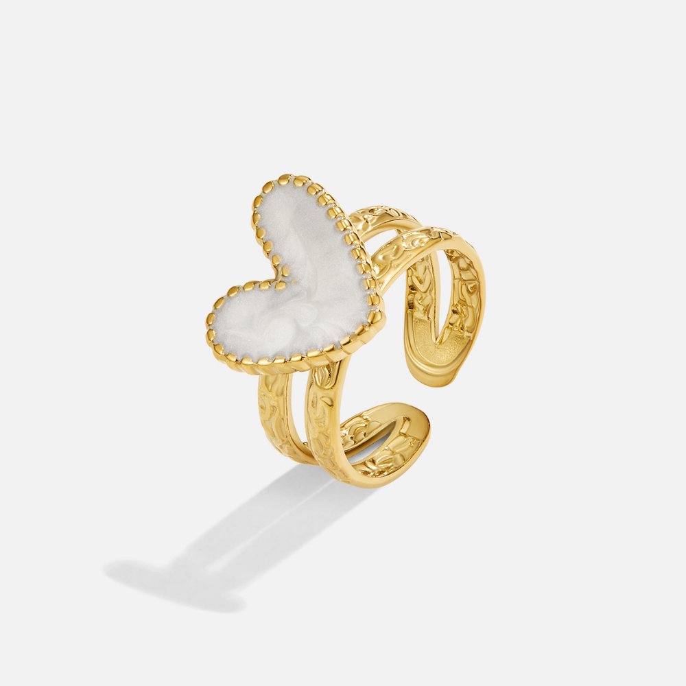 Pure Heart Guld Ring