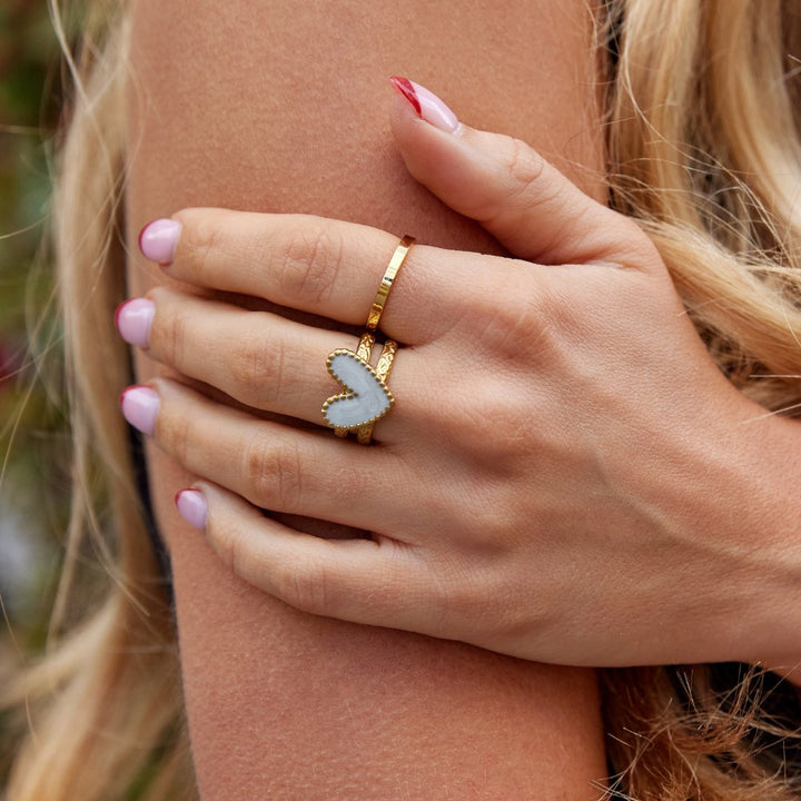 Pure Heart Guld Ring