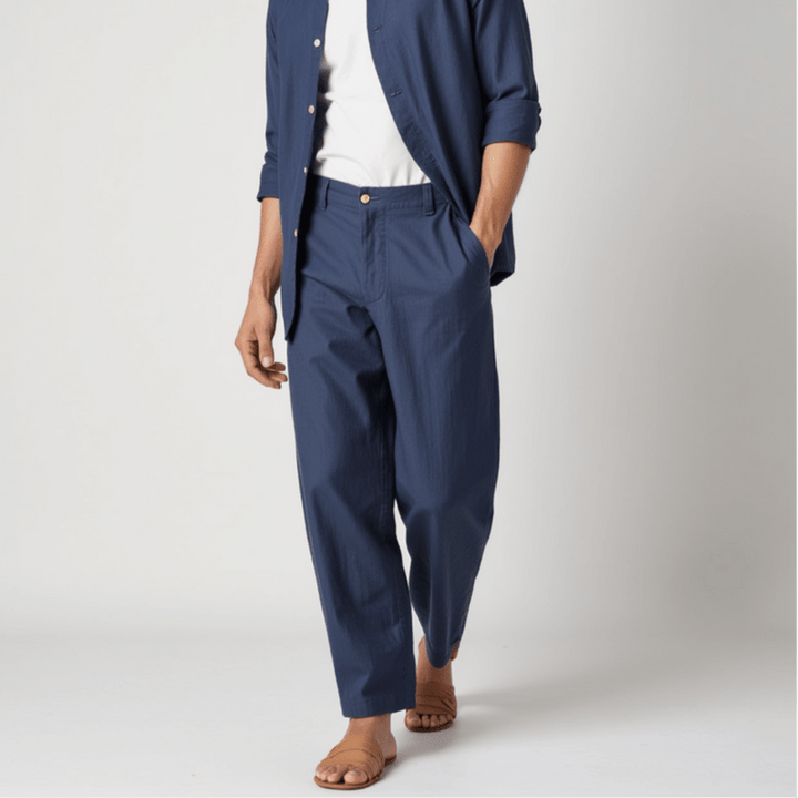 Riviera - Linned Skræddersyet Fit Chinos