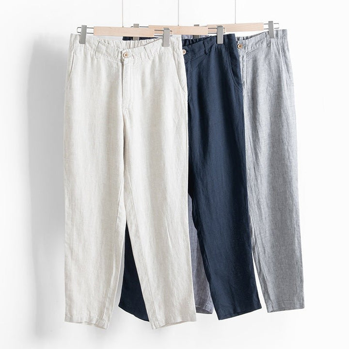 Riviera - Linned Skræddersyet Fit Chinos