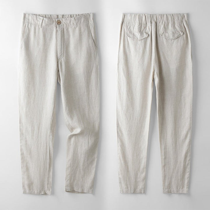 Riviera - Linned Skræddersyet Fit Chinos