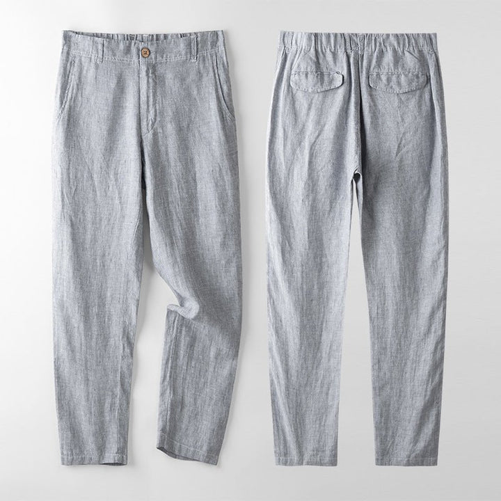 Riviera - Linned Skræddersyet Fit Chinos