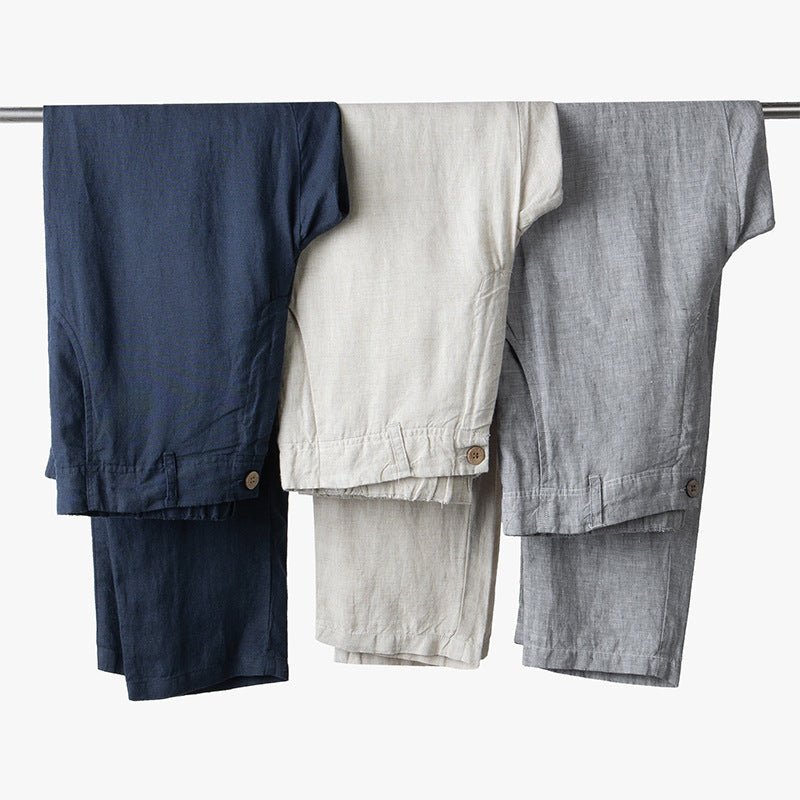 Riviera - Linned Skræddersyet Fit Chinos