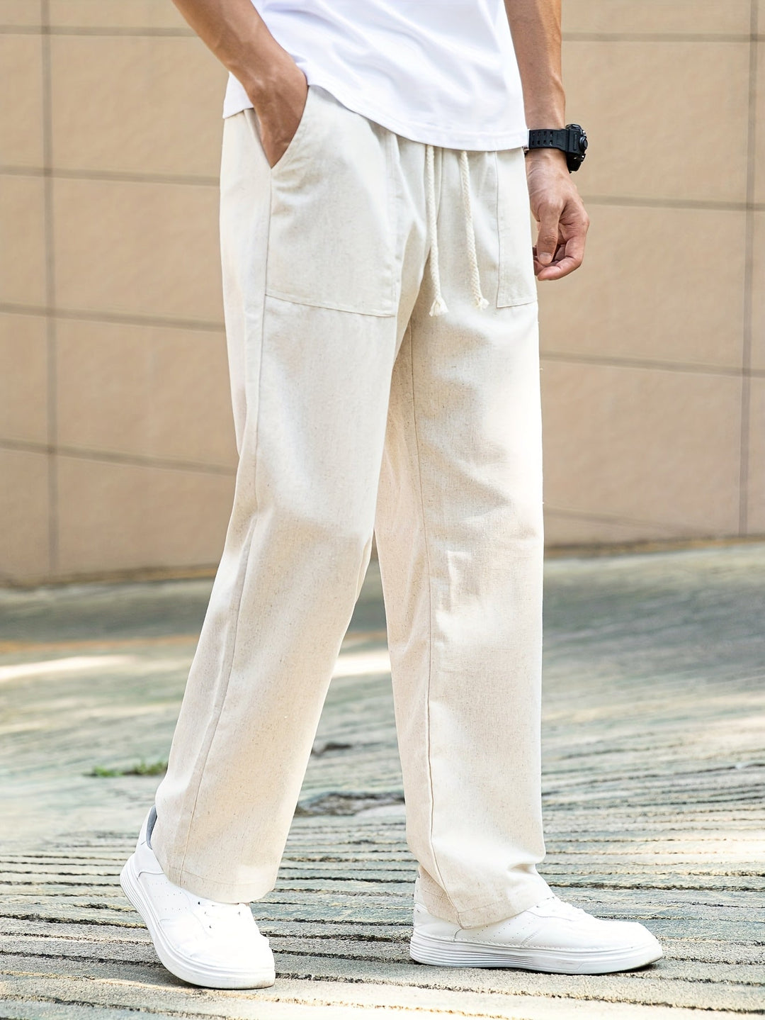 Sorentino Casual Linned Sommerbukser