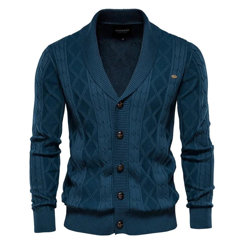 Olivier | Herre Cardigan med Knapper