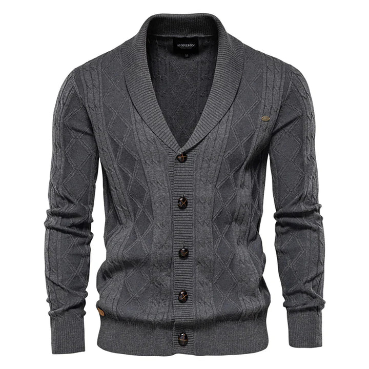 Olivier | Herre Cardigan med Knapper