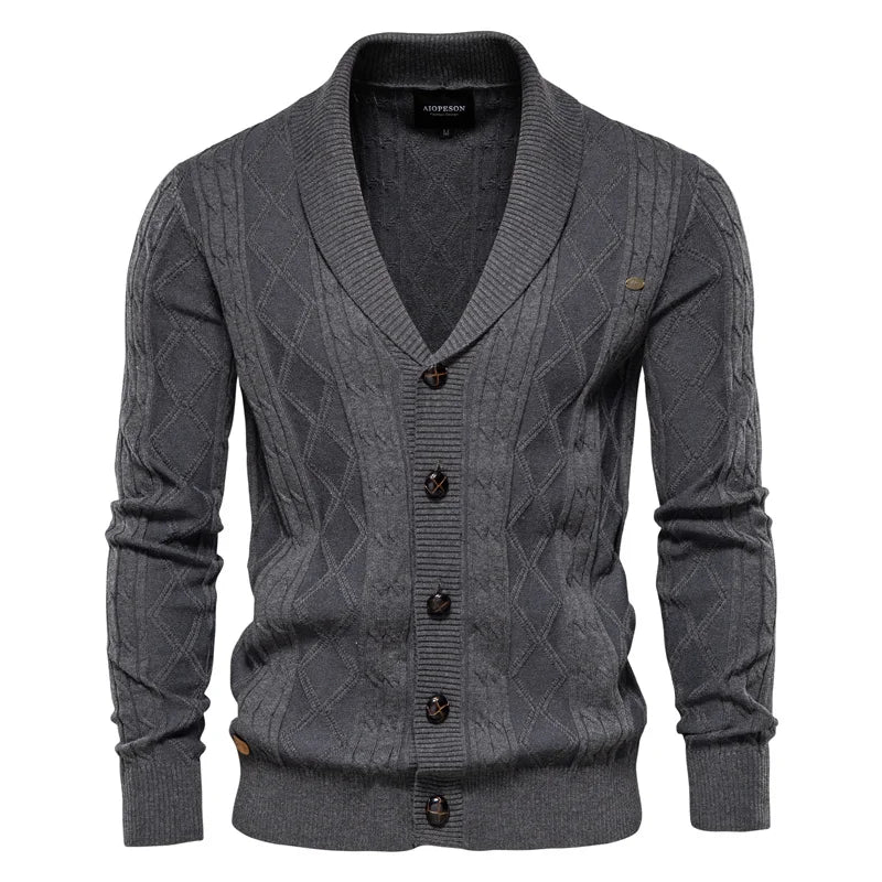 Olivier | Herre Cardigan med Knapper