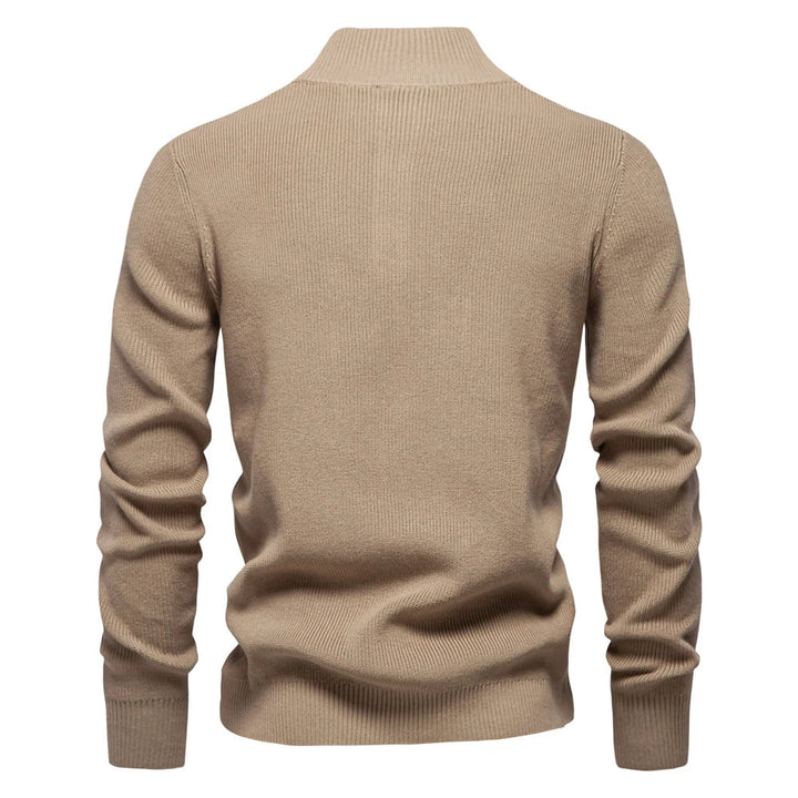 Michiel | Herresweater med Knapdesign