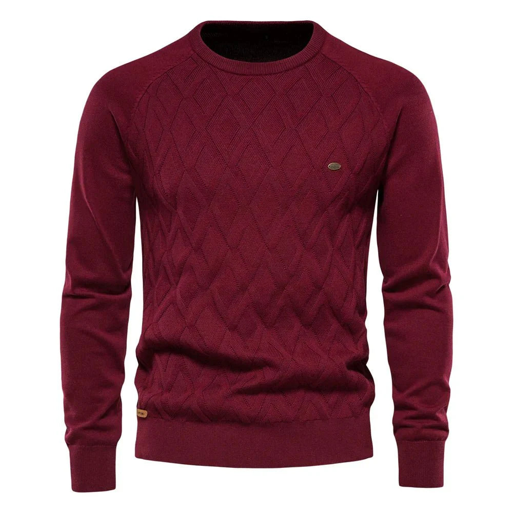 Daniel | Herresweater med Ruitdesign
