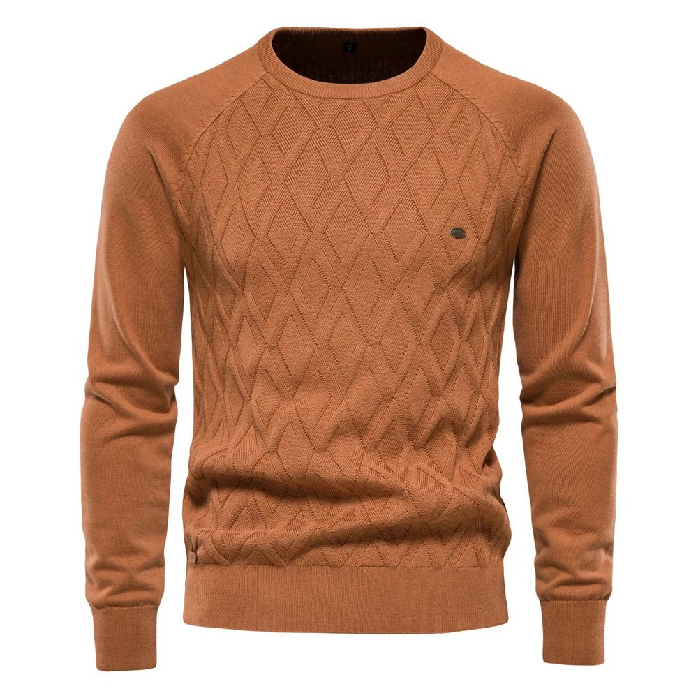 Daniel | Herresweater med Ruitdesign