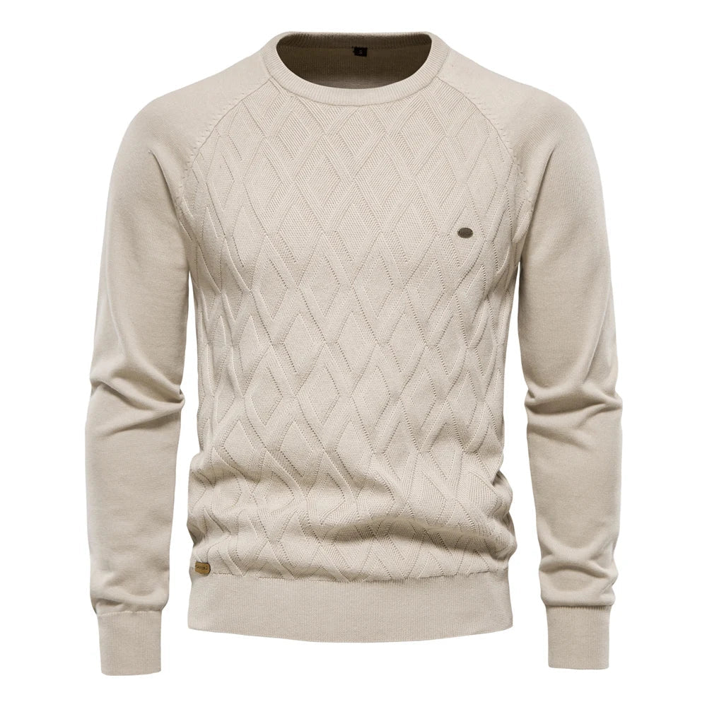 Daniel | Herresweater med Ruitdesign