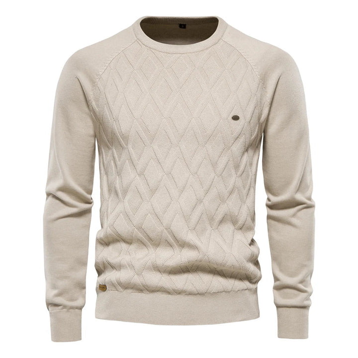 Daniel | Herresweater med Ruitdesign