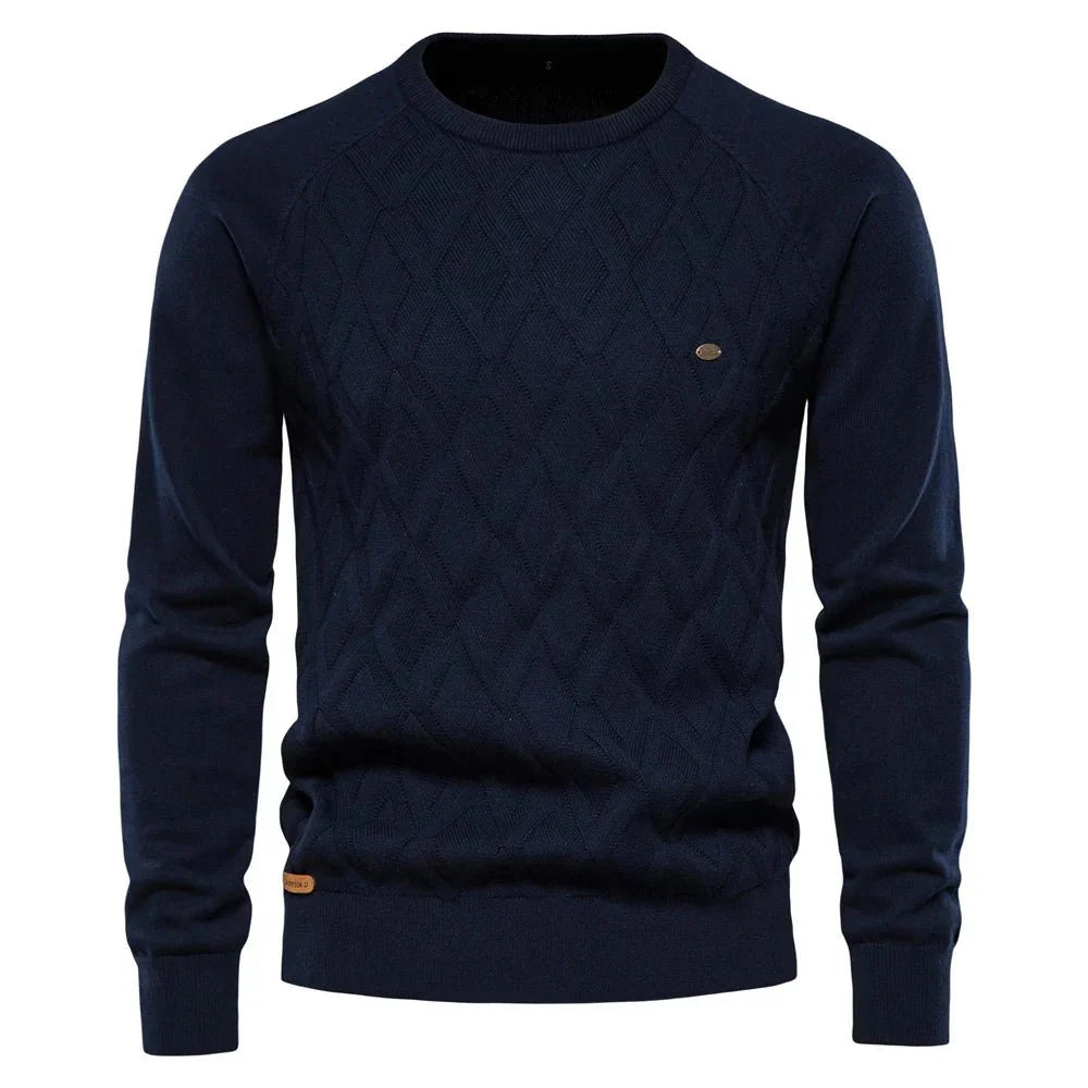 Daniel | Herresweater med Ruitdesign