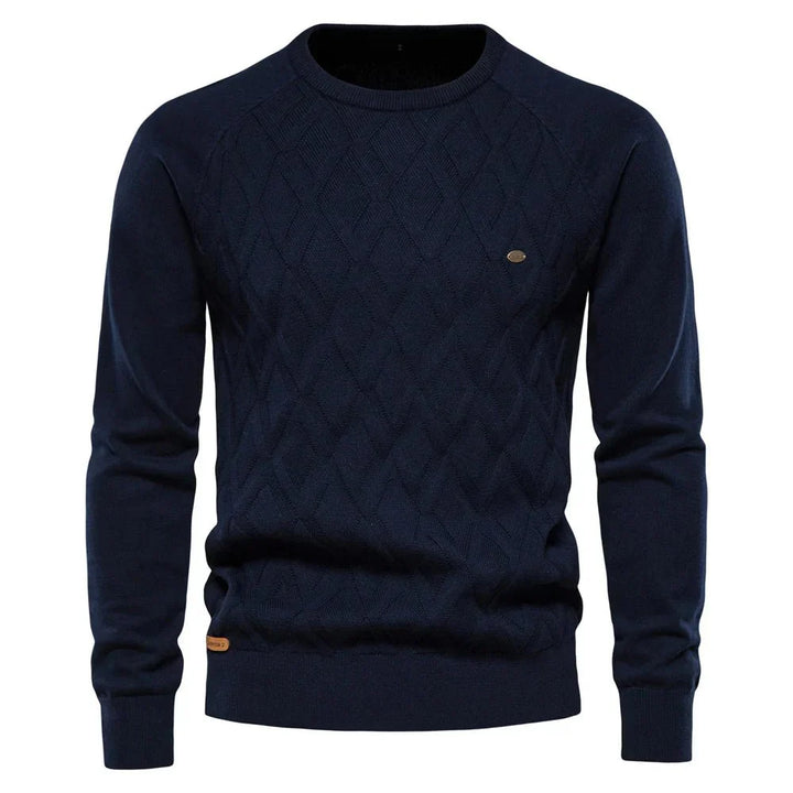 Daniel | Herresweater med Ruitdesign