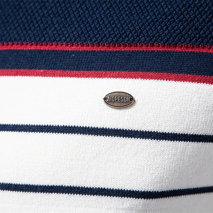 Sebastian | Herresweater Med Stribedesign