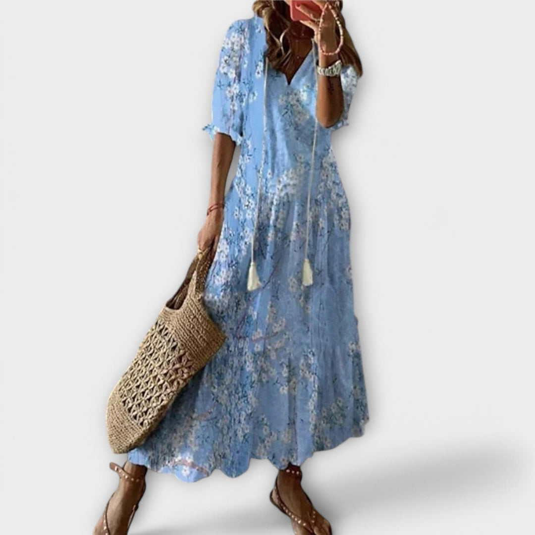 Bettina – Boheme Maxi Kjole