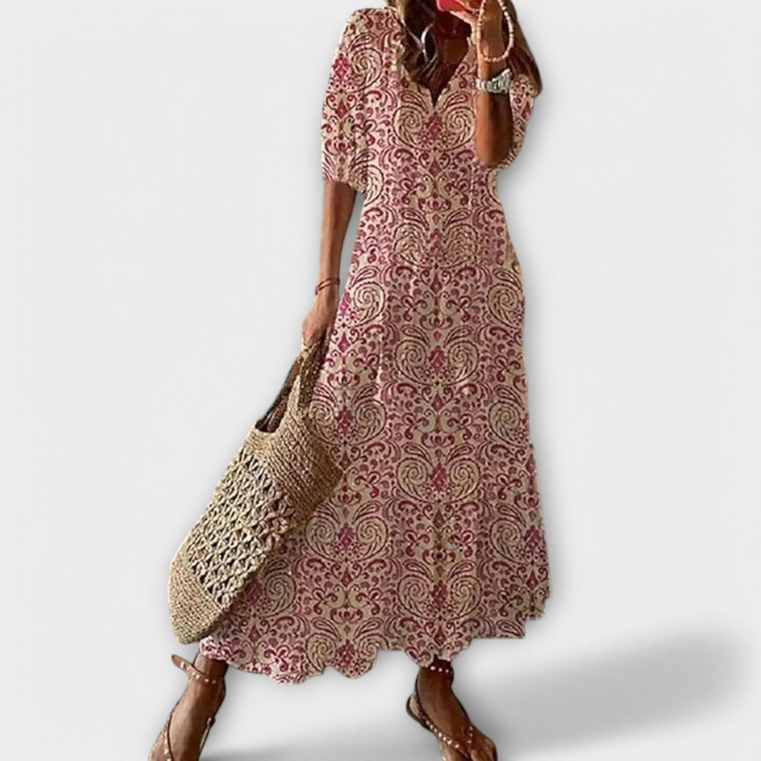 Bettina – Boheme Maxi Kjole