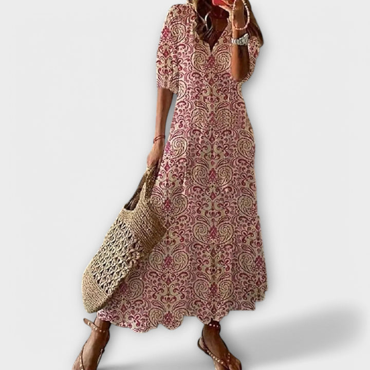 Bettina – Boheme Maxi Kjole