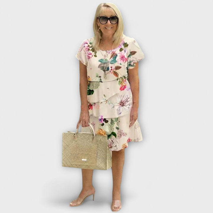 Frederike - Blomster Elegance Kjole