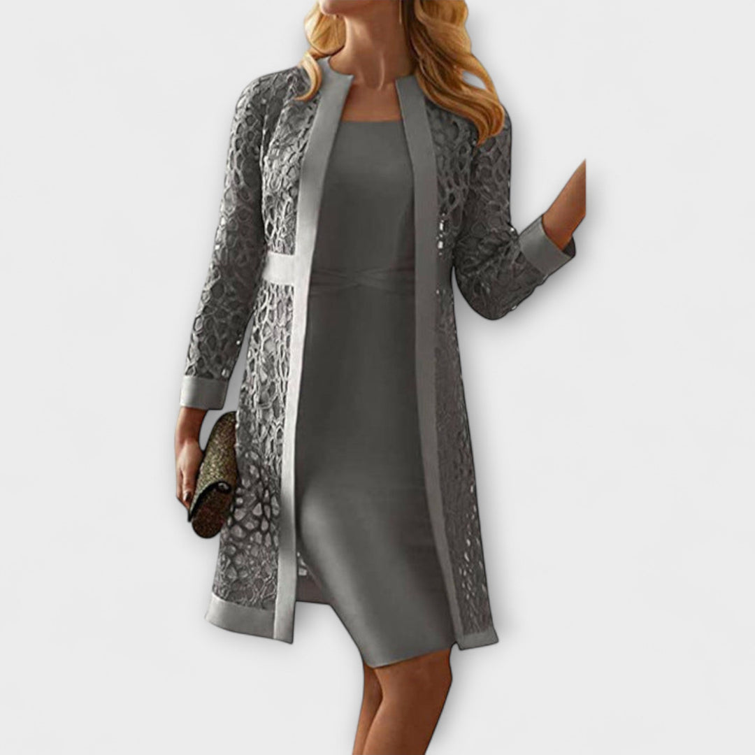 Luzia - Elegant To-delt Blondekjole