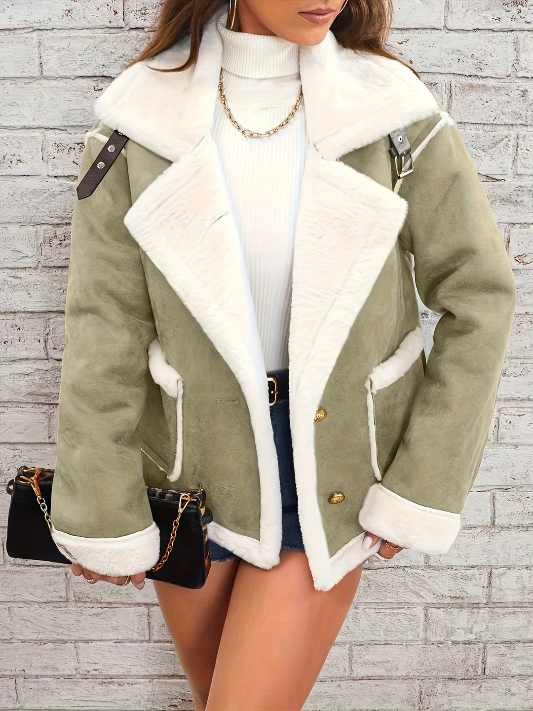 Isabella™ Tidlløs Faux Fur-foret Vinterjakke