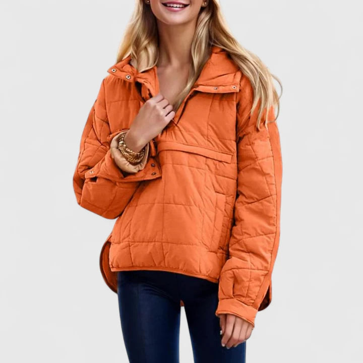 Olivia - Oversized Hættetrøjejakke