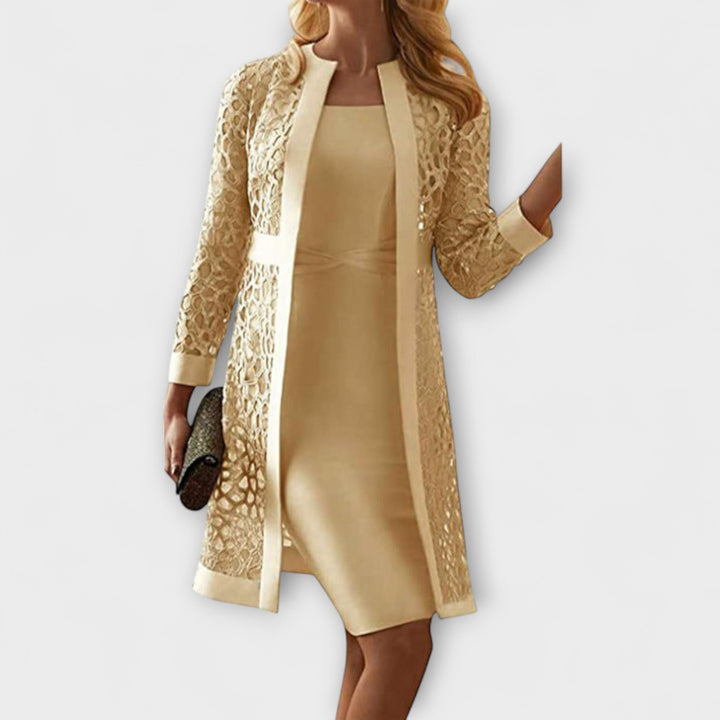 Luzia - Elegant To-delt Blondekjole