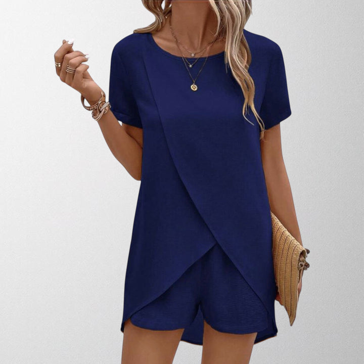 Olivia - Elegant Sommer Co-ord Lounge Sæt