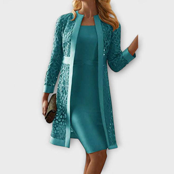 Luzia - Elegant To-delt Blondekjole