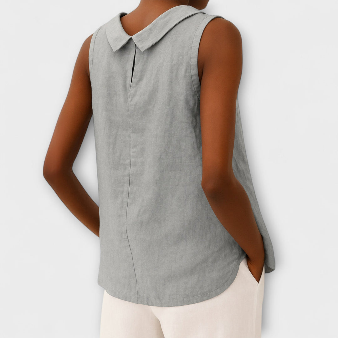 Brianna - Elegant ærmeløs top