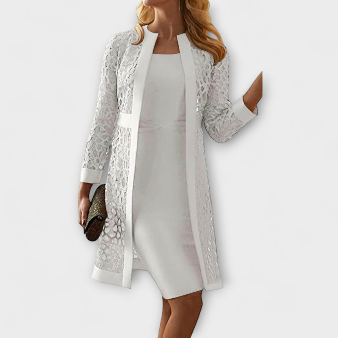 Luzia - Elegant To-delt Blondekjole