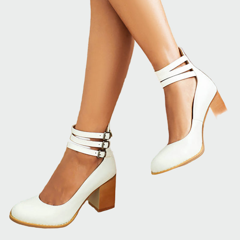 Kaa™ | Elegante Sandaler med Chunky Hæl