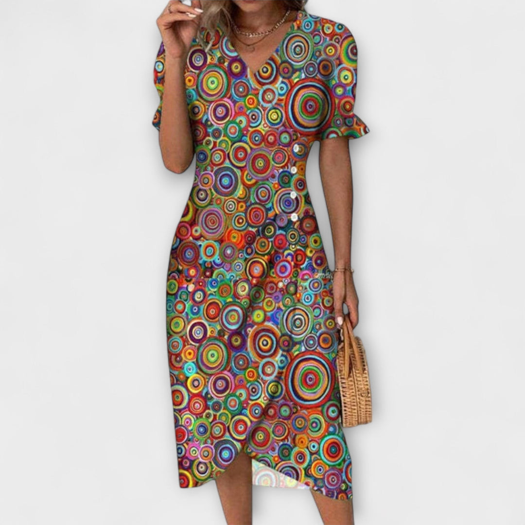 Margrit - Elegant og Komfortabel Sommerkjole