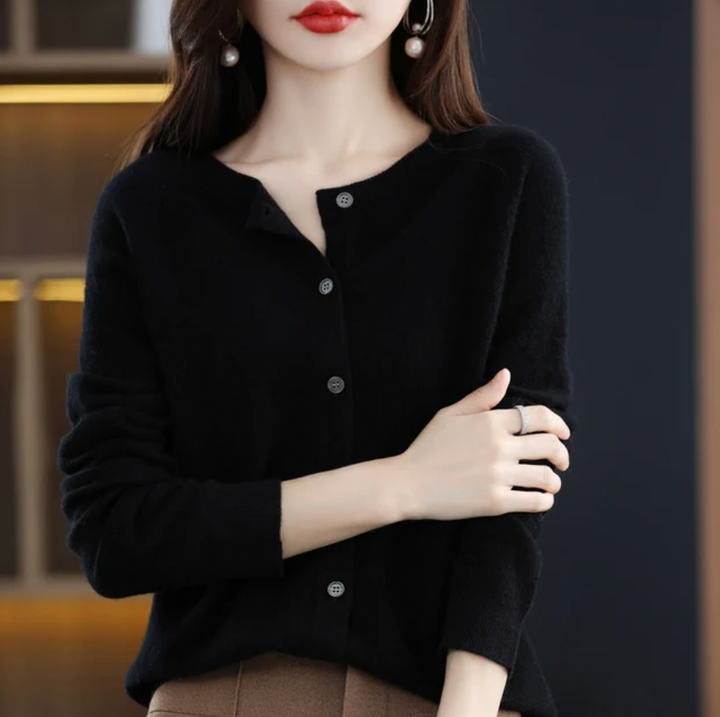 Mirella | Komfortabel Cardigan med Knapper