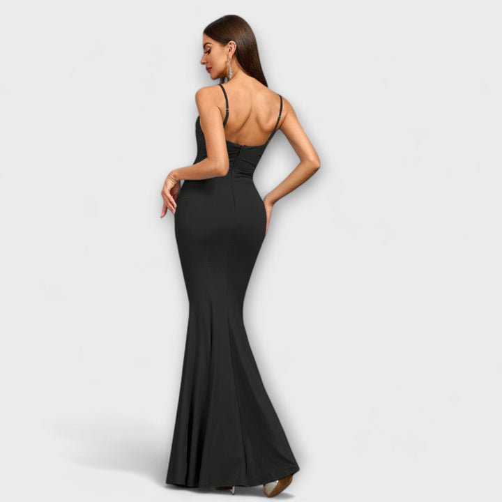 Diana - Elegant flæsekjole