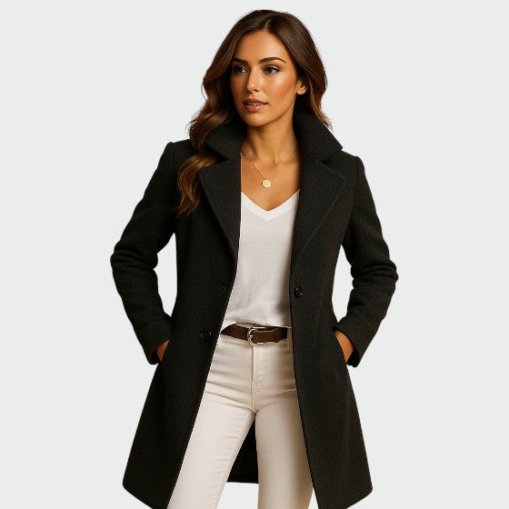 Mary – Klassisk Uldfrakke