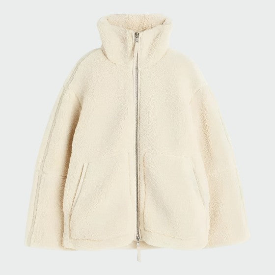 Olivia - Oversized Teddyjakke
